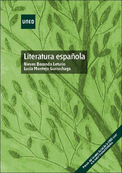 Literatura española, de BARANDA LETURIO, NIEVES | portada del libro