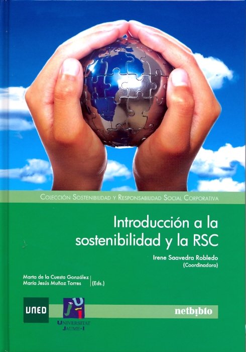 Introducción a la sostenibilidad y a la RSC, de Saavedra Robledo, Irene | portada del libro