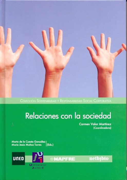 Relaciones con la sociedad, de Valor Martínez, Carmen | portada del libro