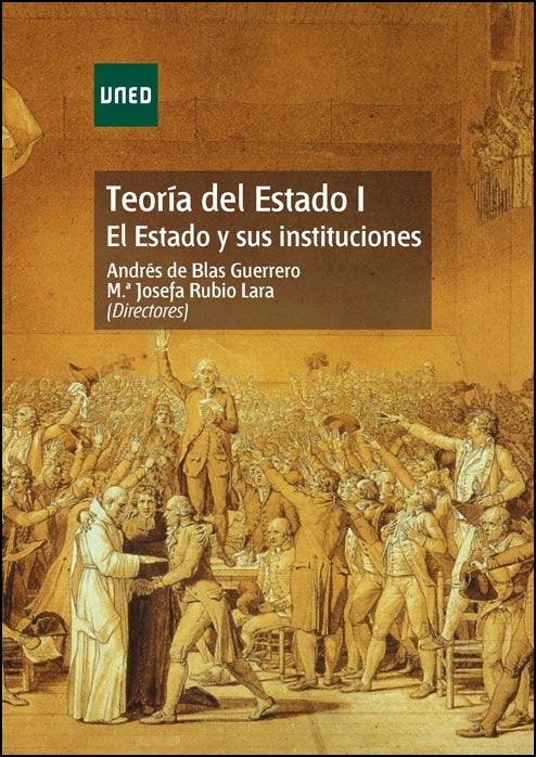 Teoría del estado I. El estado y sus instituciones, de Blas Guerrero, Andrés de | portada del libro
