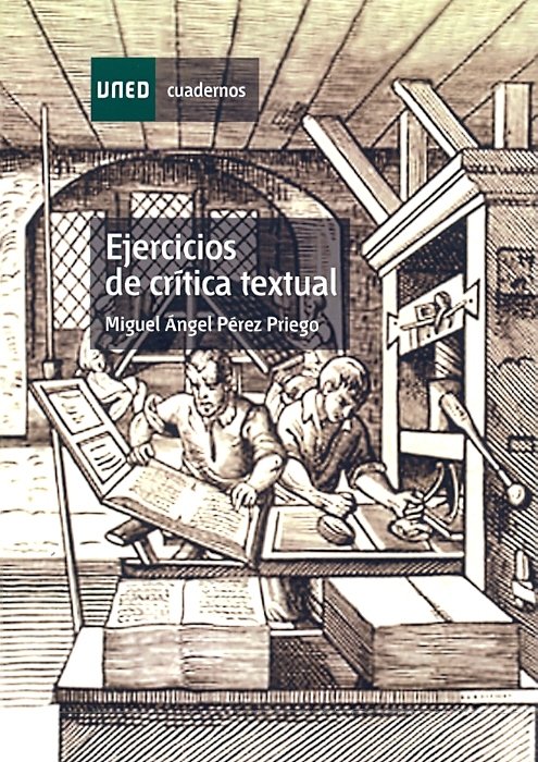 Ejercicios de crítica textual, de Pérez Priego, Miguel Ángel | portada del libro