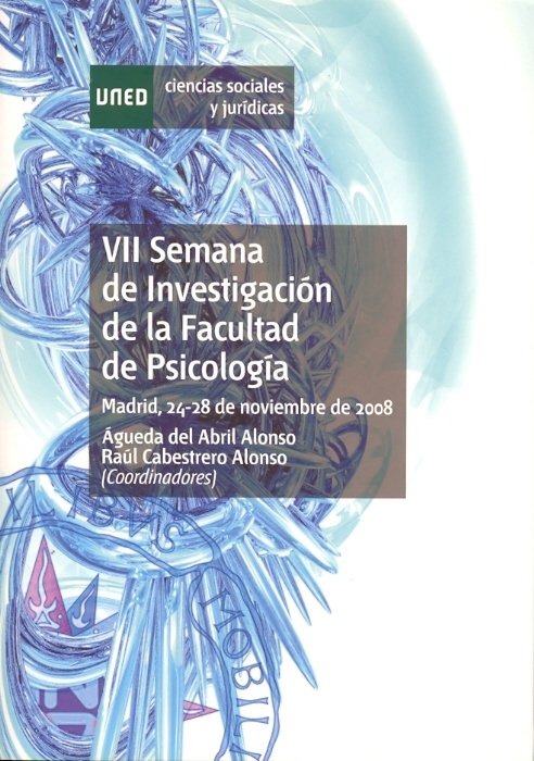 VII semana de investigación de la facultad de psicología, de Abril Alonso, Águeda del | portada del libro