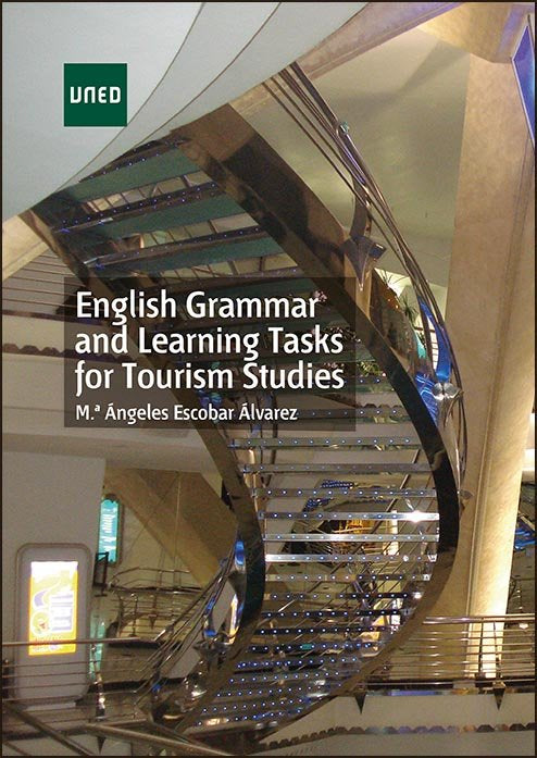 English grammar and learning tasks for tourism studies, de Escobar Álvarez, M.ª Ángeles | portada del libro