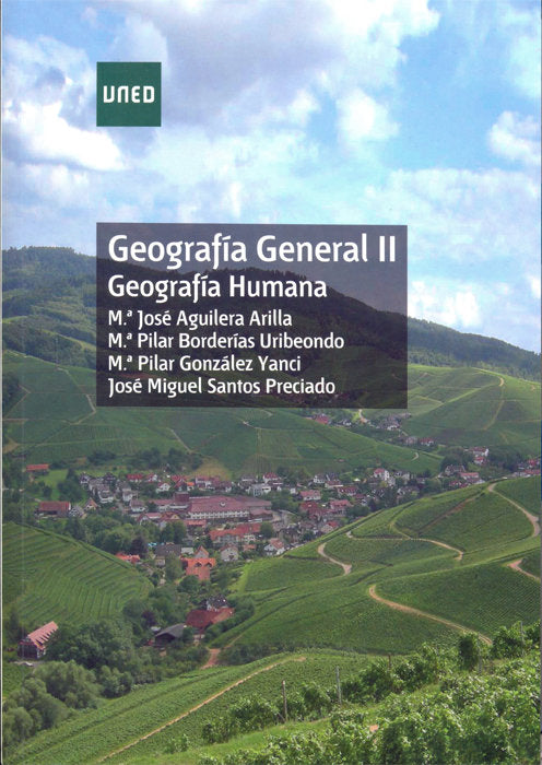Geografía general II Geografía humana, de Aguilera Arilla, María José | portada del libro