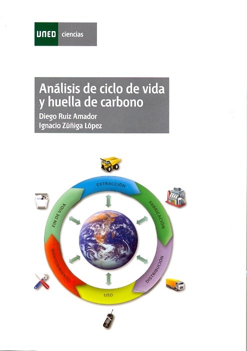 Análisis de ciclo de vida y huella de carbono, de Ruiz Amador, Diego | portada del libro