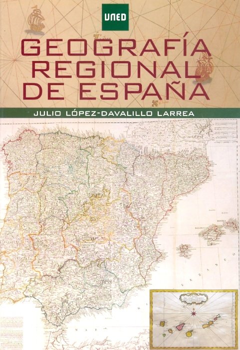 Geografía regional de España, de López-Davalillo Larrea, Julio | portada del libro