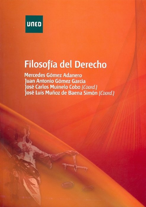 Filosof¡a del derecho, de GÓMEZ ADANERO, MERCEDES | portada del libro
