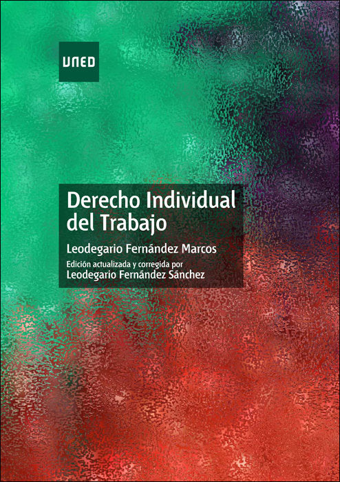 Derecho individual del trabajo, de Fernández Marcos, Leodegario | portada del libro