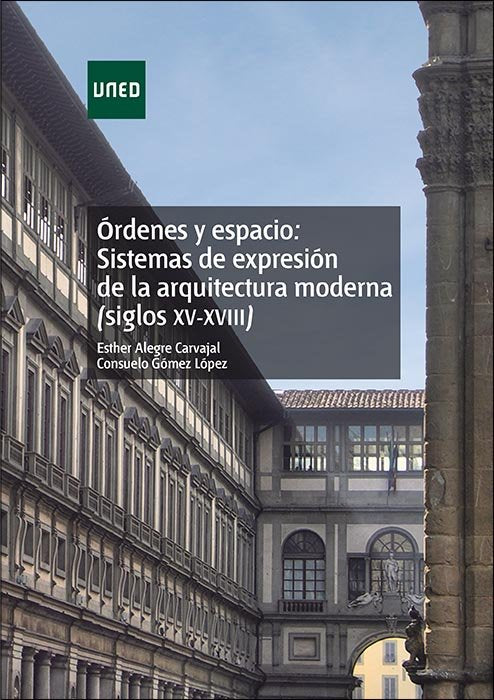 Órdenes y espacio: sistemas de expresión de la arquitectura moderna (siglos XV-XVIII), de Alegre Carvajal, Esther | portada d