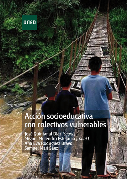 Acción socioeducativa con colectivos vulnerables, de Quintanal Díaz, José | portada del libro