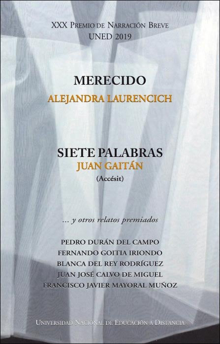 XXX PREMIO DE NARRACION BREVE UNED 2019 MERECIDO ... Y OTR, de AA.VV. | portada del libro