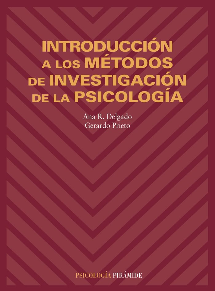 Introducción a los métodos de investigación de la psicología, de Delgado González, Ana R. | portada del libro