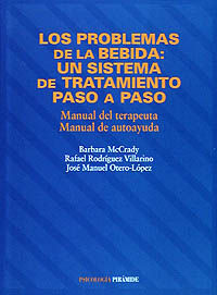 Los problemas de la bebida: un sistema de tratamiento paso a paso, de MCCRADY | portada del libro