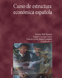 Curso de estructura económica española, de RALLO ROMERO, ANTONIO | portada del libro