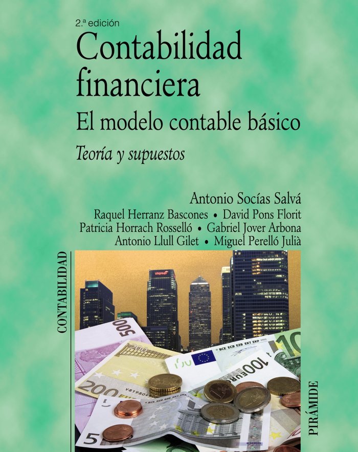 Contabilidad financiera. El modelo contable básico, de Socías Salvá, Antonio | portada del libro