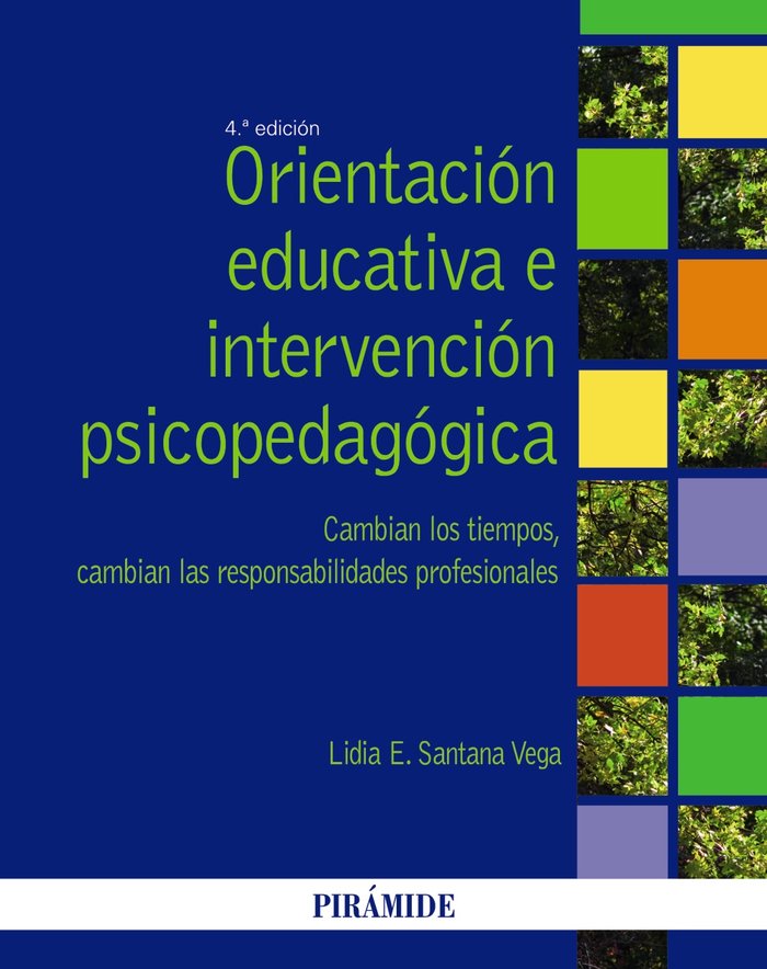 Orientación educativa e intervención psicopedagógica, de Santana Vega, Lidia E. | portada del libro