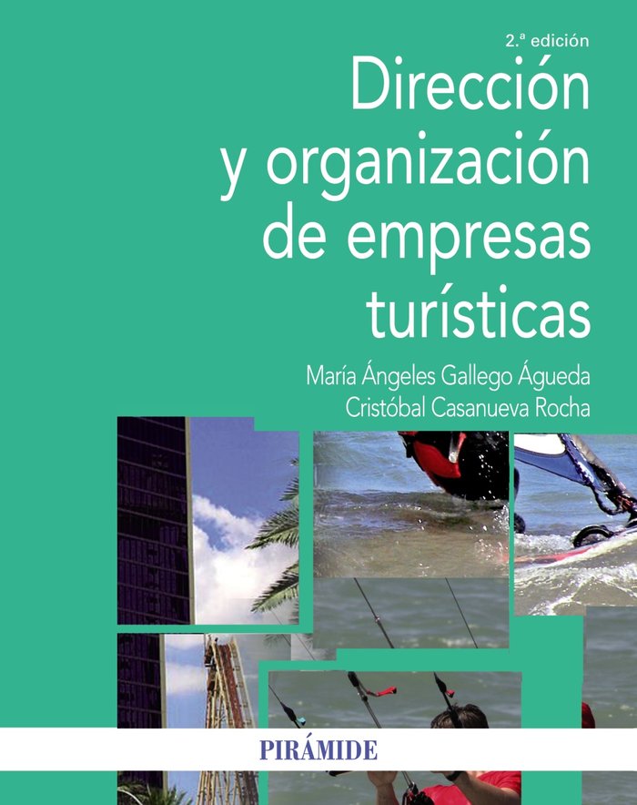 Dirección y organización de empresas turísticas, de Gallego Águeda, María Ángeles | portada del libro
