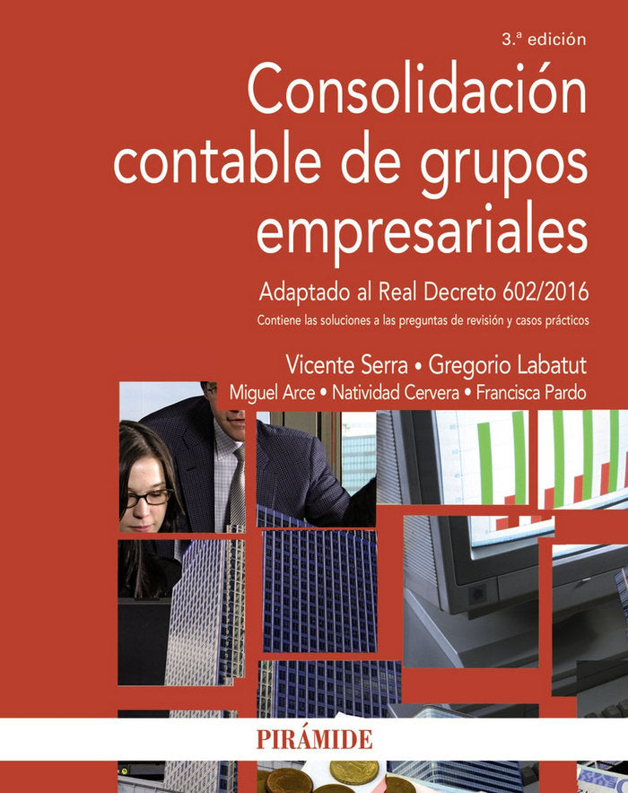 Consolidación contable de grupos empresariales, de Serra Salvador, Vicente M. | portada del libro