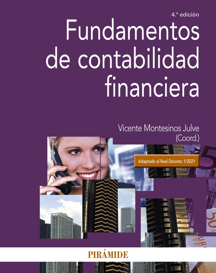 Fundamentos de contabilidad financiera, de MONTESINOS, VICENTE | portada del libro