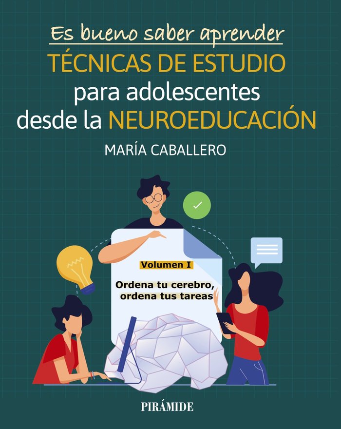 TECNICAS DE ESTUDIO EN ENSEÑANZA SECUNDARIA DESDE LA NEUROED, de CABALLERO, MARIA | portada del libro