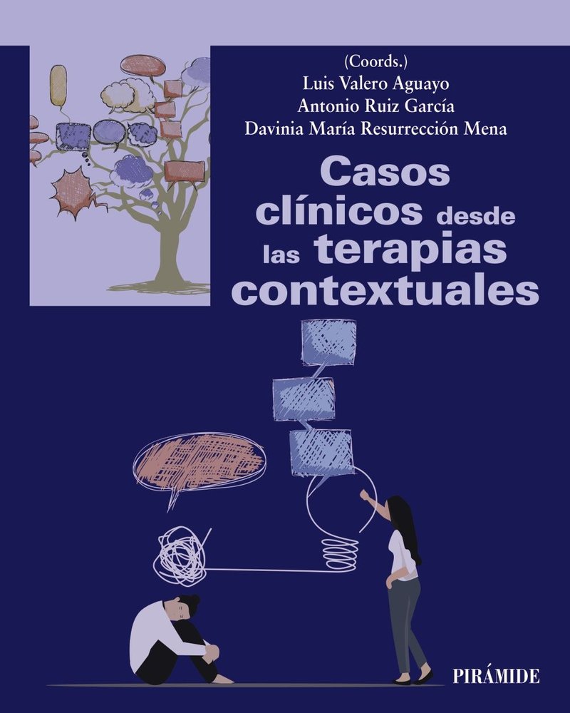 CASOS CLINICOS DESDE LAS TERAPIAS CONTEXTUALES, de VALERO AGUAYO, LUIS | portada del libro