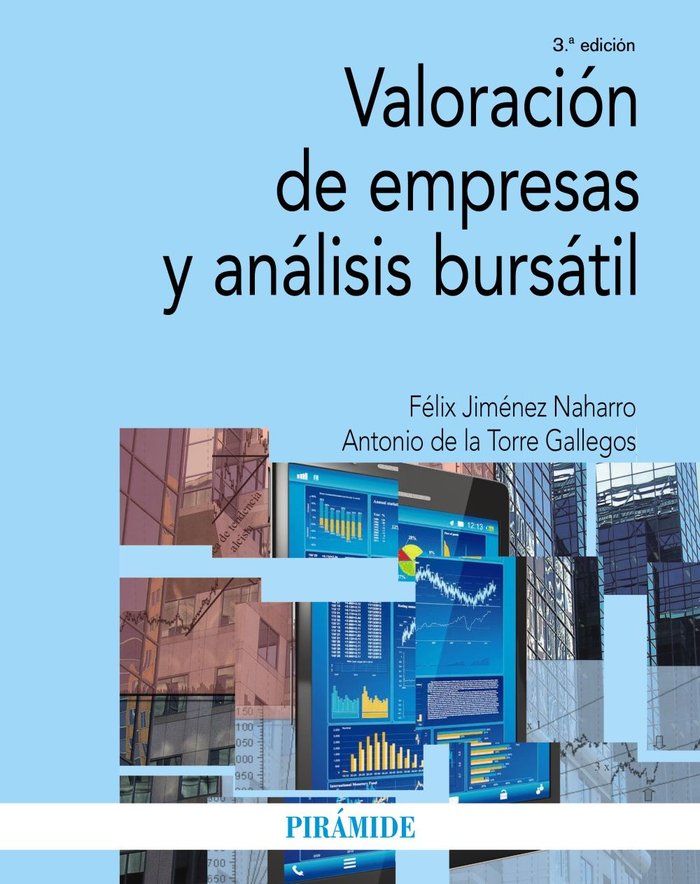 VALORACION DE EMPRESAS Y ANALISIS BURSATIL, de JIMENEZ NAHARRO, FELIX | portada del libro