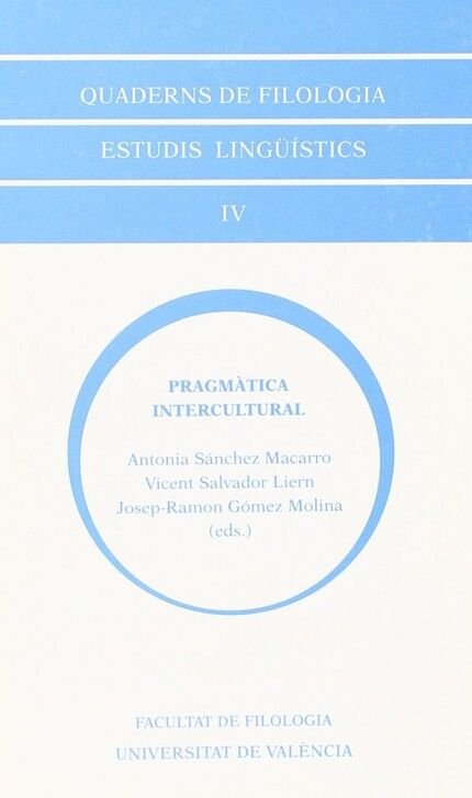 Pragmàtica intercultural, de Varios autores | portada del libro