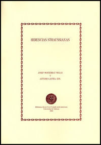 Herencias Straussianas, de Varios autores | portada del libro