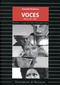Voces (Ritmo, 1987-2000), de Badenes | portada del libro