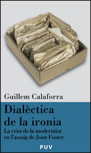 Dialèctica de la ironia, de Calaforra Castellano | portada del libro