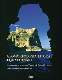 Geomorfologia litoral i quaternari, de Varios autores | portada del libro