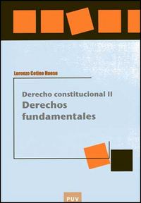 Derecho constitucional II, de Cotino Hueso, Lorenzo | portada del libro