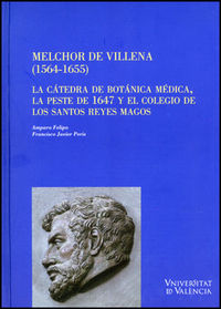 Melchor de Villena (1564-1655), de Felipo Orts | portada del libro