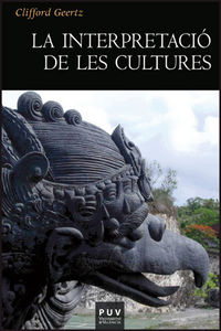 La interpretació de les cultures, de Geertz | portada del libro