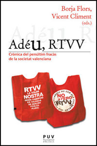 Adéu, RTVV, de Varios autores | portada del libro