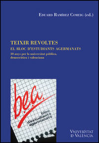 Teixir revoltes. El Bloc d'Estudiants Agermanats, de Varios autores | portada del libro