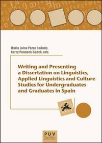Writing and Presenting a Dissertation on Linguistics, de Varios autores | portada del libro