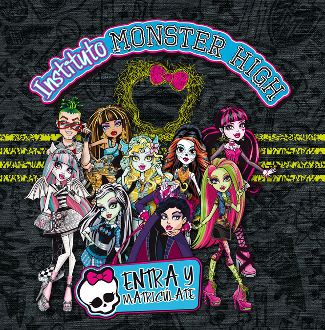 MONSTER HIGH. Instituto Monster High (Libro Pop-Up) | portada del libro