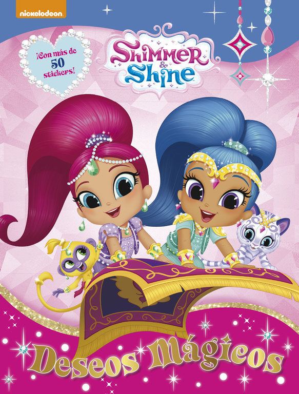 Deseos mágicos (Shimmer & Shine. Actividades), de Nickelodeon | portada del libro