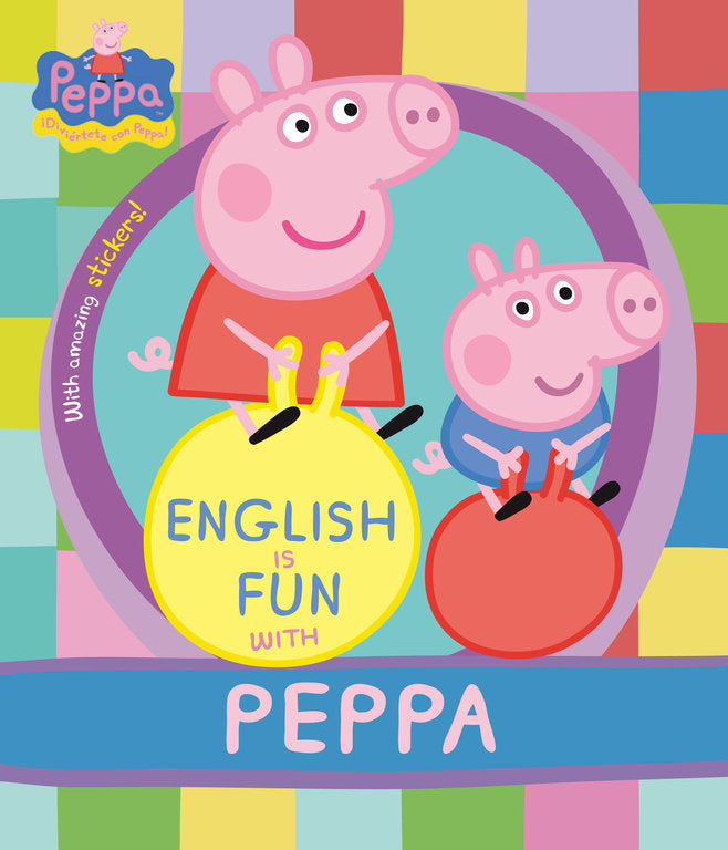 English is fun with Peppa (Peppa Pig. Actividades), de Hasbro, | portada del libro