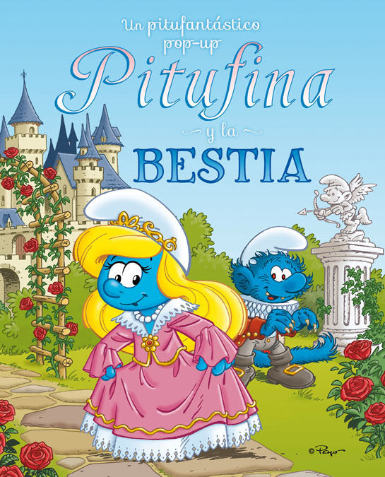 Los Pitufos. Pitufina y la Bestia | portada del libro