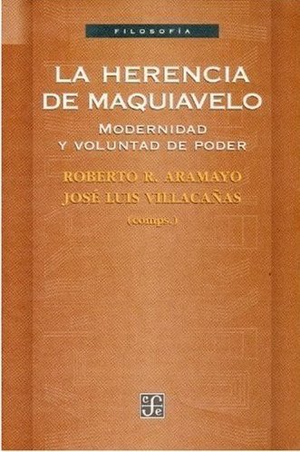 HERENCIA DE MAQUIAVELO, de ARAMAYO | portada del libro