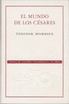 MUNDO DE LOS CESARES, de MOMMSEN | portada del libro