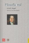 FILOSOFIA REAL, de HEGEL | portada del libro