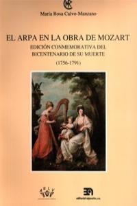 El arpa en la obra de Mozart (1756-1791), de Calvo Manzano | portada del libro