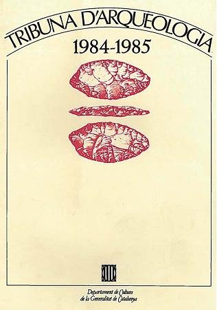 Tribuna d'arqueologia 1984-1985, de AA.VV. | portada del libro