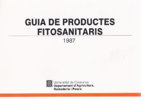 Guia de productes fitosanitaris 1987, de AA.VV. | portada del libro