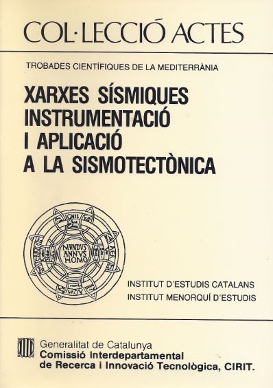 Xarxes s¡smiques. Instrumentació i aplicació a la sismotectònica, de AA.VV. | portada del libro