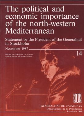 political economic importance of the North-Western Mediterranean/The, de PUJOL I SOLEY, JORDI | portada del libro