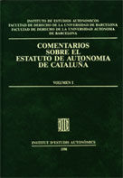 COMENTARIOS SOBRE EL ESTATUTO DE AUTONOMIA DE CATALUÑA., de AA.VV. | portada del libro